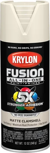 Vista 45 de Krylon Fusion - Pintura en aerosol adhesiva todo en uno para uso en interiores y exteriores, 12 onzas, vidrio de playa