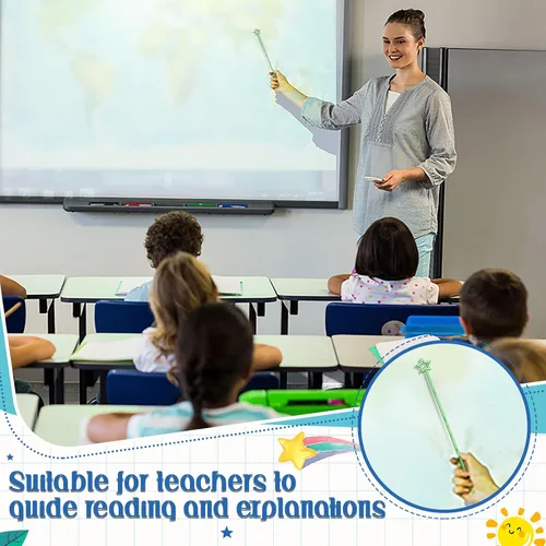 Vista 4 de Capoda - 20 unidades de punteros de dedo de estrella para el aula