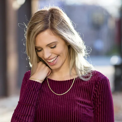 Vista 2 de LIFETIME JEWELRY 3mm Diamond Cut Rope Chain Necklace 24k Real Gold Plated