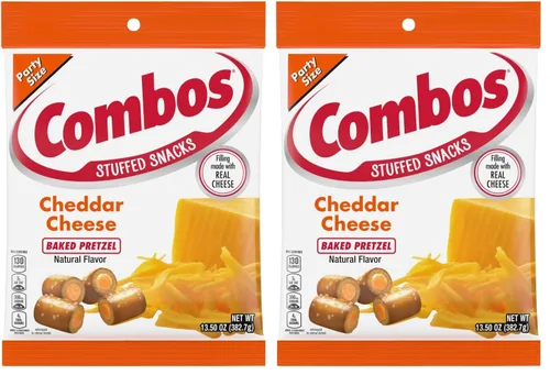 Vista 9 de Combos Bocadillos de pretzel horneados con queso cheddar, 13.5 onzas, bolsa, 13.5 onzas