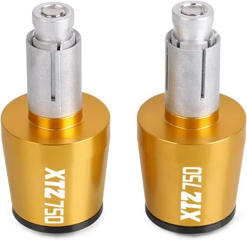 Vista 11 de Extremos de manillar de motocicleta para XTZ 750 XTZ750 Super TENERE 1989-1996 22MM manillar Grips Cap Anti vibración Silder Plugs (Color : 1)