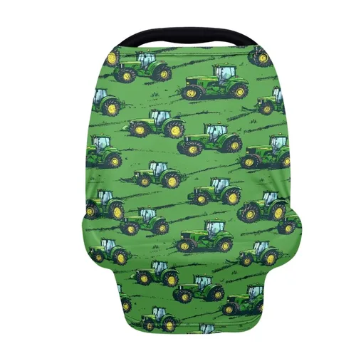 Vista 11 de Binienty Axolotl - Toldo para asiento de automóvil para mujer, diseño de delfín, con estampado de animales, para lactancia, estirable