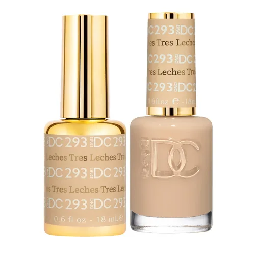 Vista 17 de DND - Juego de esmaltes de gel, colección beige nude, esmalte de gel UV/LED y esmalte de uñas secado al aire, dúo de esmalte a juego sin astillas