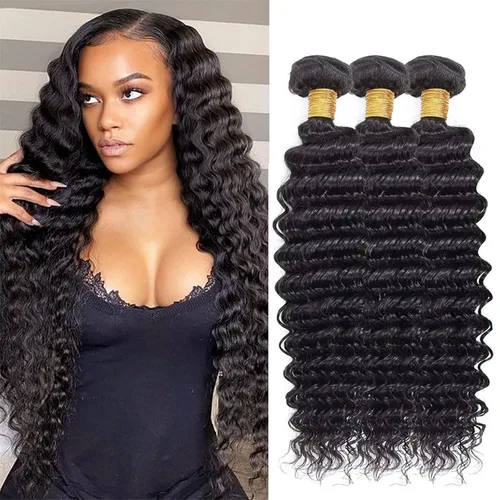 Vista 10 de Color 30 paquetes de cabello humano marrón onda del cuerpo paquetes 8 10 12 pulgadas brasileño virgen Remy extensiones de cabello humano doble trama