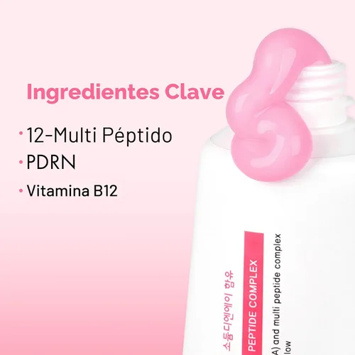 Vista 3 de TOSOWOONG Real Pink PDRN Fit, máscara de envoltura de ADN de salmón, 12 péptidos, mascarilla facial de colágeno hidrolizado para elasticidad