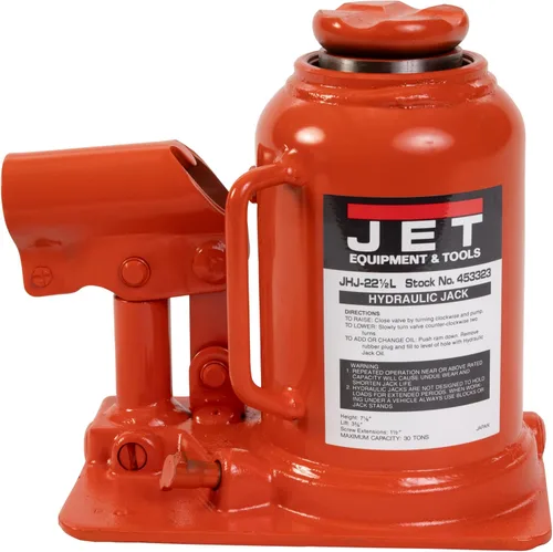 Vista 9 de JET Gato hidráulico de botella de perfil bajo de 12.5 toneladas con mango (JHJ-12-1/2L)