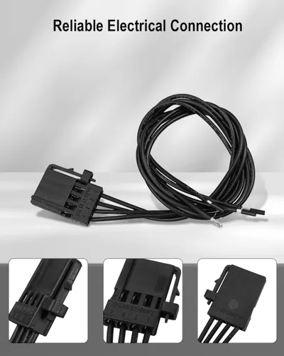 Vista 4 de 4733242 Arnés de cableado de luz trasera con enchufe para Saab 9-3 4 puertas Sedan 2003-2011, cable de luz trasera, coleta de cable izquierdo