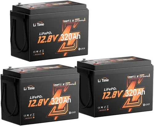 Vista 28 de Litime Batería de litio Xtra Mini LiFePO4 de 12V 100Ah para RV, cámper