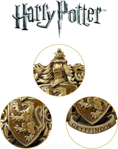 Vista 5 de The Noble Collection de la casa de Gryffindor Cresta