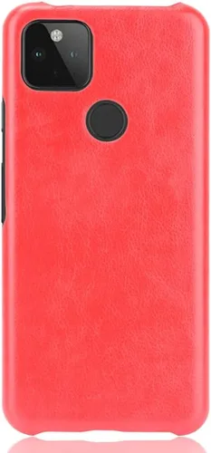 Vista 9 de Funda de teléfono para Google Pixel 5a 5G, [piel sintética] + [plástico duro] para Google Pixel 5a 5G, antideslizante, a prueba de golpes