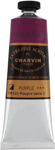 Vista 148 de Charvin Pintura acrílica profesional extrafina – verde absenta, tubo de 2.1 fl oz, pigmentos de triple fresado, resistente a la luz, pinturas