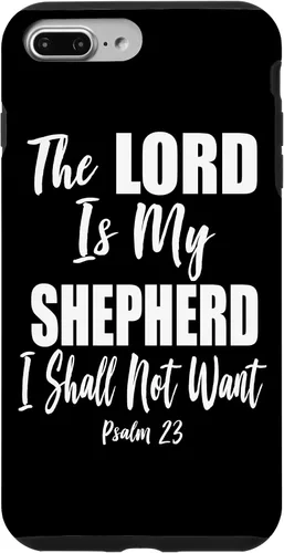 Vista 12 de The Lord is My Shepherd - Funda con versículo bíblico cristiano para iPhone 17