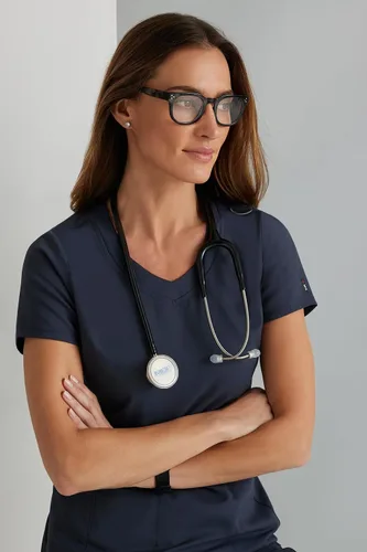 Vista 7 de BARCO Grey's Anatomy - Pantalones deportivos elásticos de elastano para mujer, cintura elástica, estilo yoga