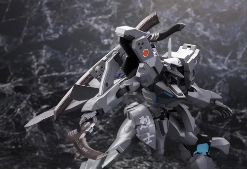 Vista 8 de Kotobukiya Shiranui Imperial Japanese Army Muv-Luv Total Eclipse Kit de modelo de plástico