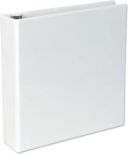 Vista 9 de Economy - Carpeta de vinilo con anilla en D, capacidad de 2 pulgadas, color blanco