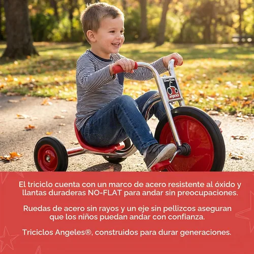 Vista 2 de [Usado] Angeles Bicicleta para niños pequeños con neumáticos de goma sin aire