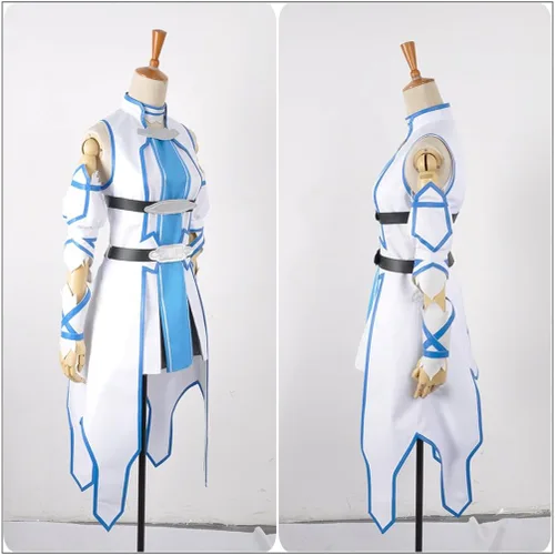Vista 3 de Yejue Conjunto completo de disfraz de cosplay para mujer para fiesta de Halloween