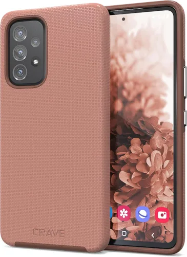 Vista 11 de Crave Para Samsung Galaxy A53 Caso, Funda De Doble Capa De Protección A Prueba De Golpes Para Galaxy A53 5G (6.5 Pulgadas) - Negro