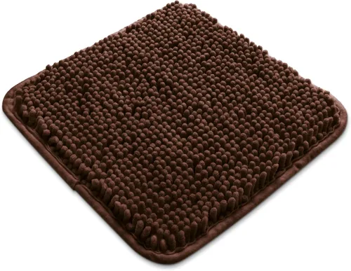 Vista 155 de Yeaban Alfombra de pasillo de baño de 24 x 72 pulgadas, antideslizante, alfombra de baño larga de felpilla gruesa, absorbente y lavable, alfombra