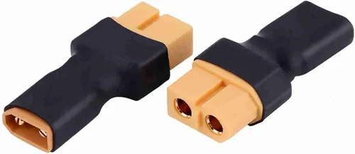 Vista 5 de Oumefar 5 unids a enchufe hembra macho adaptador convertidor para RC FPV Drone Car LiPo cargador de batería ESC (XT30 macho a hembra)