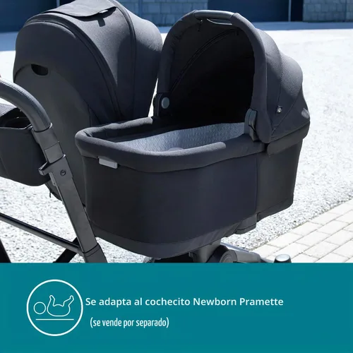 Vista 11 de Contours Element Side by-Side - Cochecito convertible para niños pequeños y bebés, individual a doble, opciones de asientos reversibles, compatible