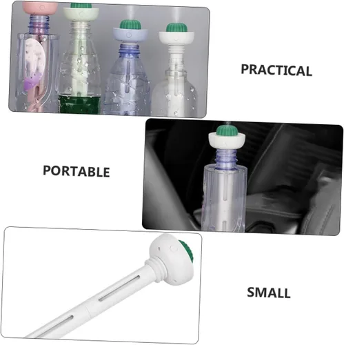 Vista 4 de CHILDWEET Humidificador portátil personal mini botella humidificador para viajes coche casa oficina color blanco