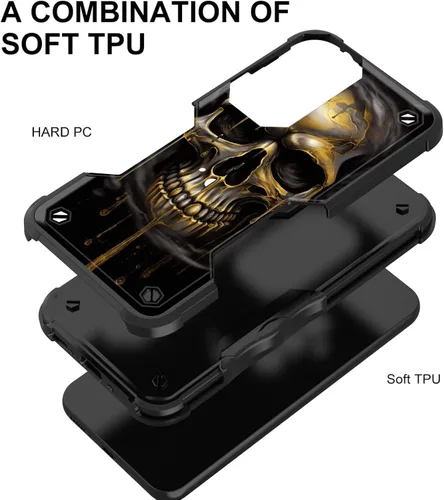 Vista 736 de Funda para Galaxy A14 5G, [Doble Capa][Protección contra Caídas de Grado Militar de 10 Pies] [Antideslizante] Funda Resistente a Prueba de Golpes