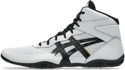 Vista 20 de Asics Men 's matflex 5 calzado para lucha libre Negro/New Leaf