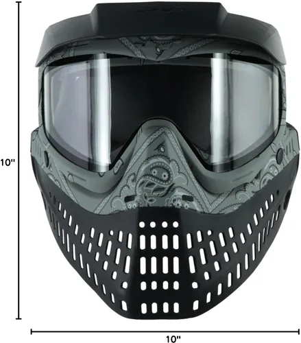 Vista 6 de JT Proflex LE Bandana gris con lente transparente y humo