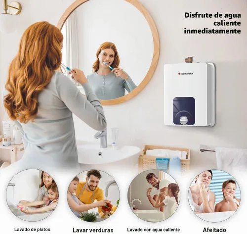 Vista 5 de ThermoMate Calentador de agua eléctrico con certificación UL, ES150B, punto