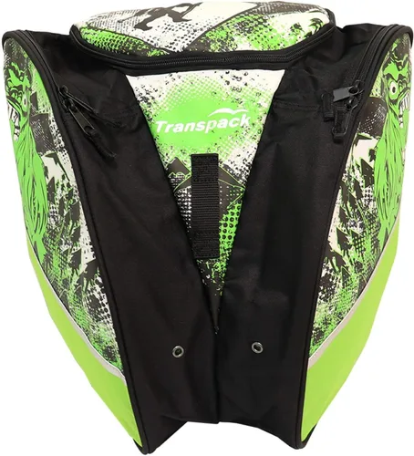 Vista 11 de TRANSPACK Edge Junior - Mochila para botas de esquí y snowboard, resistente al agua, 33 L, bolsa de mochila Blanco (White Snowflake)