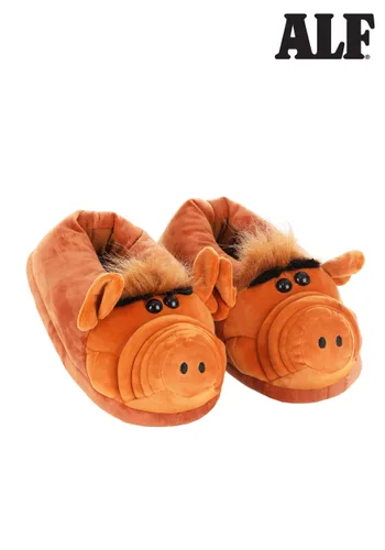 Vista 4 de Pantuflas de Peluche Alf para Adultos Multicolor
