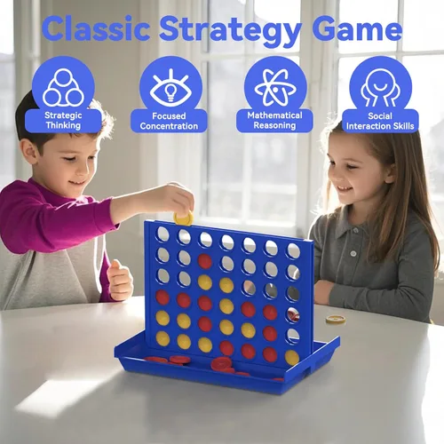 Vista 7 de Pup Go Juego Grande de 4 en Raya para Niños de 3 Años en Adelante para Niños, Niñas y Adolescentes, Juegos de Mesa Familiares para Interiores
