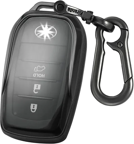 Vista 24 de Kirsnda - Funda para llavero compatible con Toyota, funda de protección de Azul