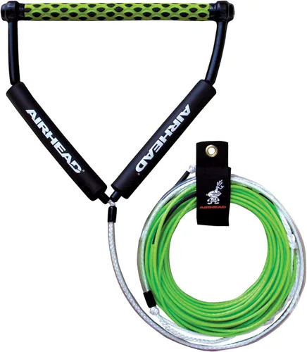 Vista 2 de AIRHEAD Dyneema - Cuerda de wakeboard de línea plana, 4 secciones, 70 pies, varios colores disponibles