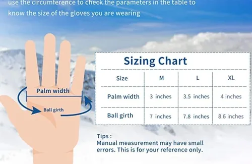 Vista 6 de Lorpect Guantes de invierno para hombres y mujeres, guantes de pantalla táctil, guantes cálidos para clima frío, guantes de entrenamiento, correr