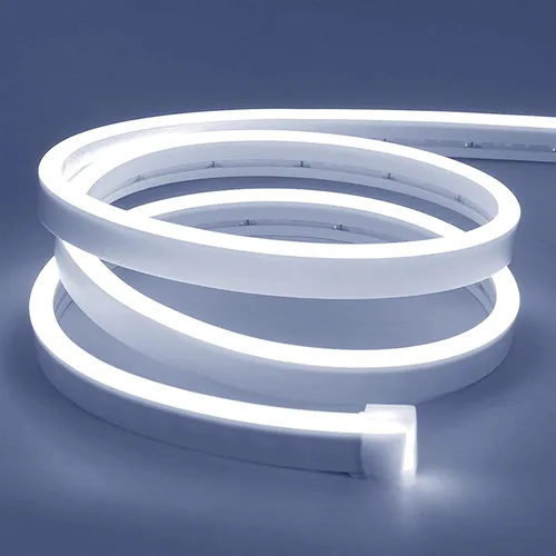 Vista 18 de Lamomo Tira de luces LED, cuerda de neón blanca cálida, 0.39 pulgadas/corte Blanco cálido