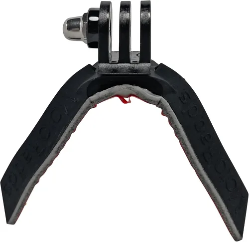 Vista 5 de Flex Slim Flexible Universal Kit de montaje de barbilla para casco de motocicleta, de silicona flexible doblable compatible con GoPro Hero 12, 11