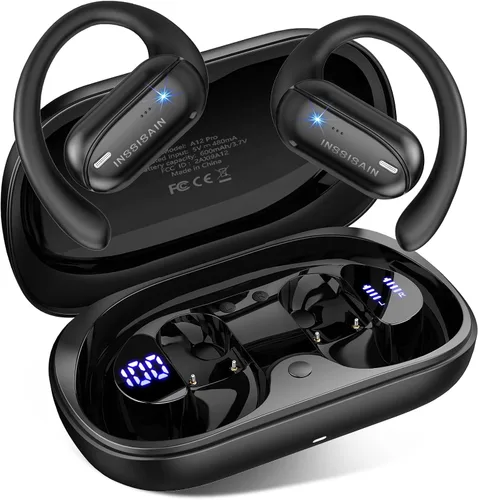 Vista 8 de Auriculares de Traducción AI en Tiempo Real – Auriculares Traductor de 164 Idiomas, Auriculares Inalámbricos 4-en-1 Bluetooth con Audifonos Blanco