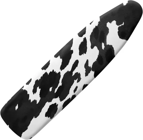 Vista 12 de Funda para tabla de planchar con diseño de estrellas y bandera estadounidense con borde elástico y acogedor bolsillo para la nariz, resistente al