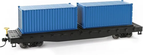 Vista 4 de 8 unids Mezclado Diferente 20ft Contenedor de Carga HO Escala Modelo Tren Accesorios 1:87 20 Pie Contenedor C8720