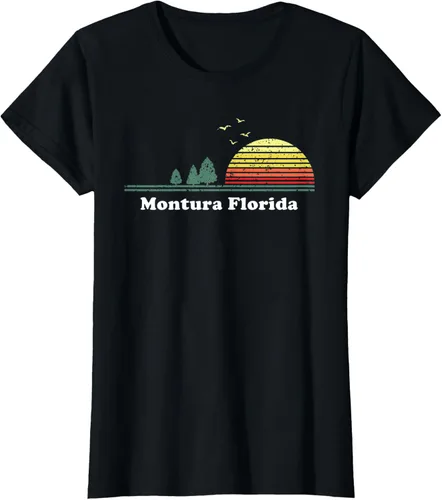 Vista 21 de Vintage Montura, Florida Sunset - Camiseta con impresión de recuerdo