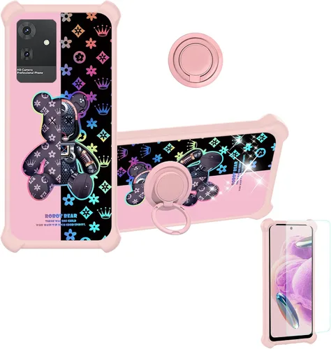 Vista 125 de jioeuinly Funda para Tecno Spark Go 2025 Compatible con Tecno Spark Go 1 / GO 1S / Pop 9 4G Funda de Teléfono Cubierta