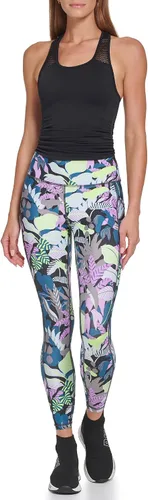 Vista 4 de DKNY Women's Tight Printed High Waist Performance Leggings
