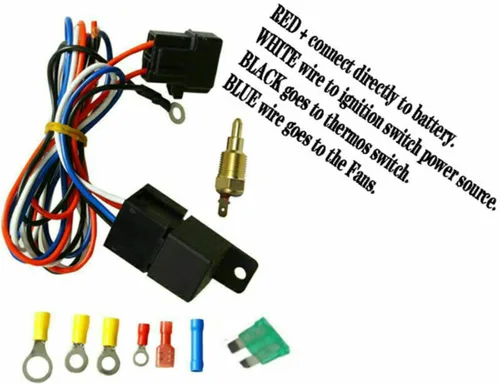 Vista 7 de Radiador para Jeep CJ5 CJ6 Willys 2.2L L4 3.7L V6 3.8L 4.2L L6 Gas 1955-1971, Radiador de aluminio completo de 3 filas + cubierta / ventilador + kit
