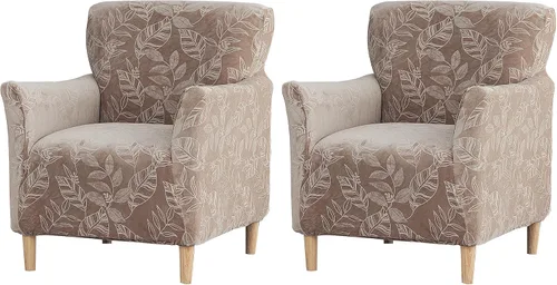 Vista 67 de FUANGUI Funda para Sillón de Banquete con Brazos Fundas para Sillas Elásticas Funda para Sillón Club Funda Suave para Sillón Sofá Cubiertas