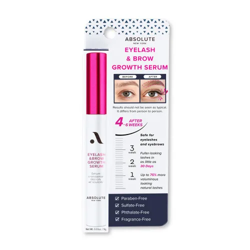 Vista 2 de Absolute New York Suero para el crecimiento de pestañas y cejas