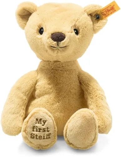 Vista 5 de Steiff Hecho a mano desde 1880 - Peluche de primera calidad My First Classic - Oso de peluche de 10 pulgadas Rosa