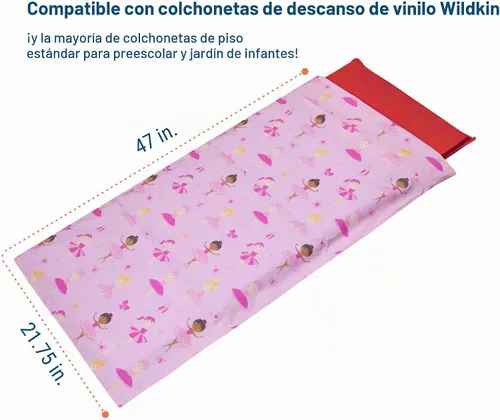 Vista 5 de Wildkin - Funda de algodón para niñas, bailarina