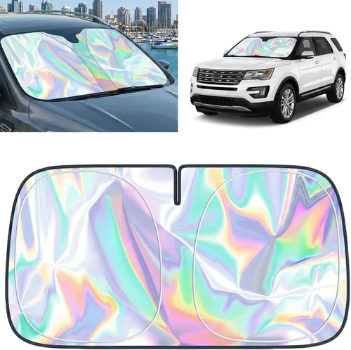 Vista 126 de Parasol para parabrisas BMW X1 E84 2016-2026 – Cubierta plegable para parabrisas X1 E84, accesorios para proteger el coche de los rayos del sol